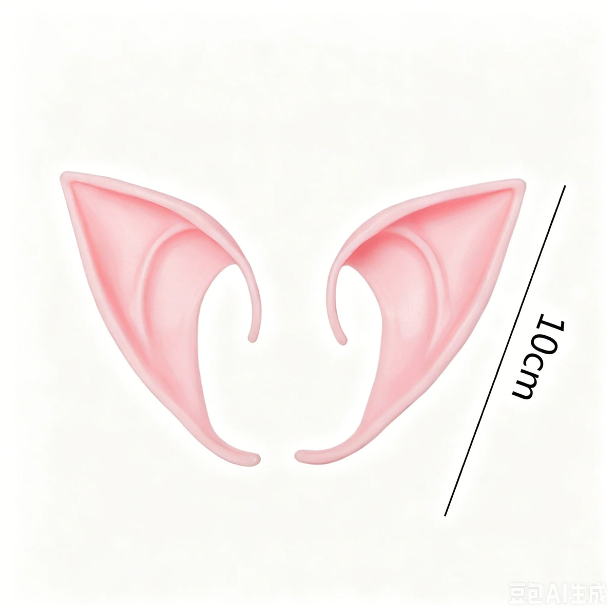 Halloween Elf Ears Latex Simulation Ears Props Fairy Angel Cosplay Mask Halloween Costume Accessories Mascaras Halloween Party