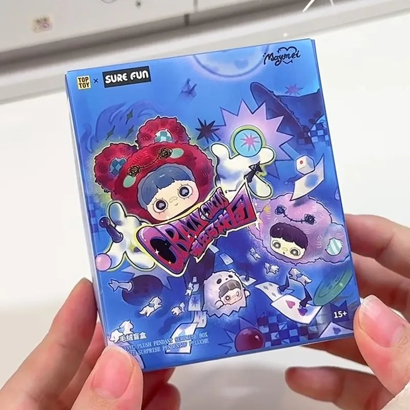 Genuine Maymei Crazy Cirgus Series Blind Box V4 Vinyl Plush Mystery Box Kawaii Anime Doll Surprise Bag Keychain Pendants Gift