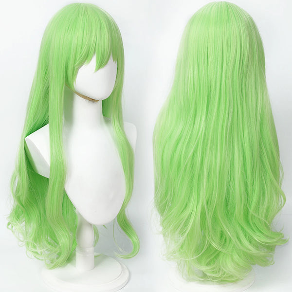 Cosplay Wig Blue Archive Anime Wig Tachibana Hikari Green Game Role-Play Wig Long Synthetic Hair Wig for Anime Party Masquerade