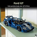 Ford GT Racing Car Building Block Set – 1,466 Pieces