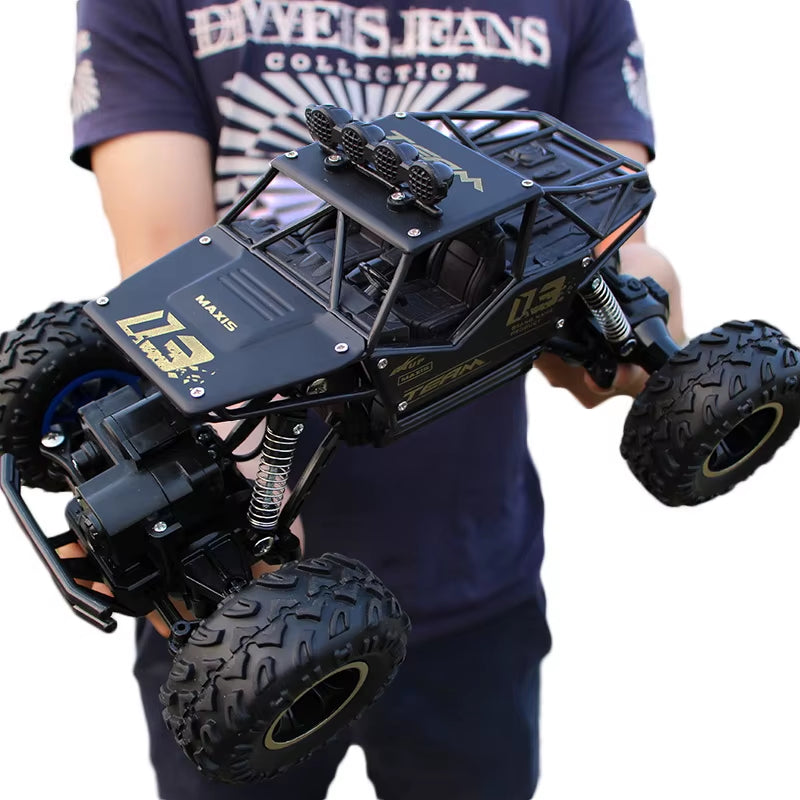 1:12 / 1:16 4WD Remote Control Car with Led Lights 2.4G Radio RC Cars Off-Road Control Trucks Toys Gifts for Boy Girl Children