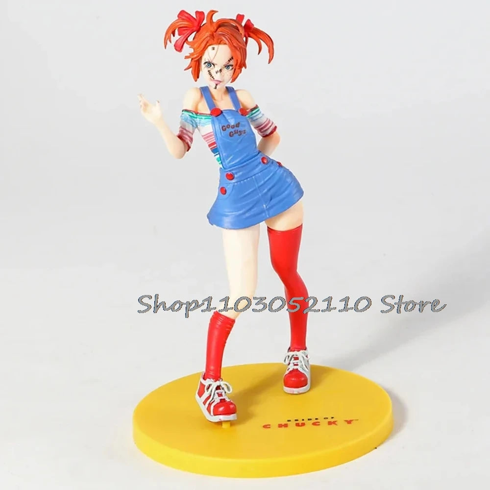 Horror Bishoujo Figure Michael Myers Freddy Krueger Jason Voorhees Chucky Pennywise PVC Figure Statue Decoration Model Toy Gifts