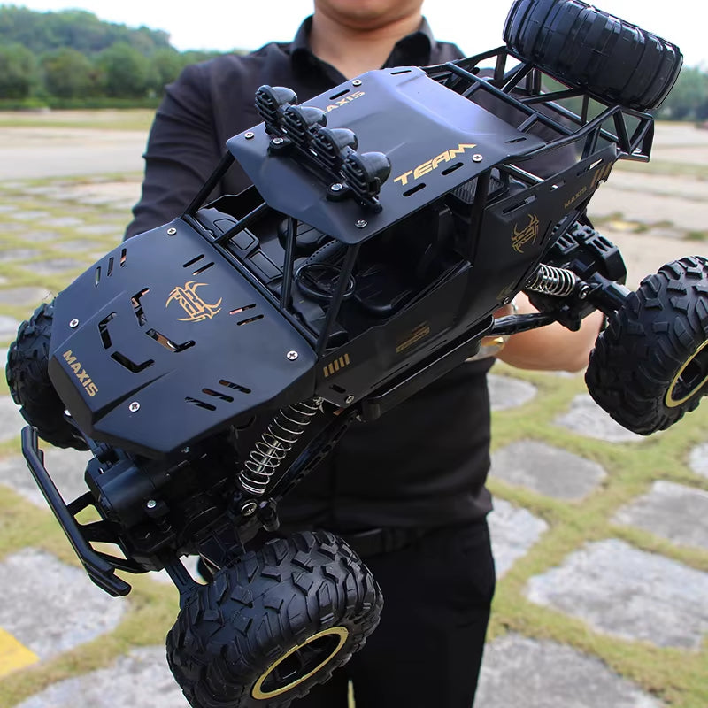 1:12 / 1:16 4WD Remote Control Car with Led Lights 2.4G Radio RC Cars Off-Road Control Trucks Toys Gifts for Boy Girl Children