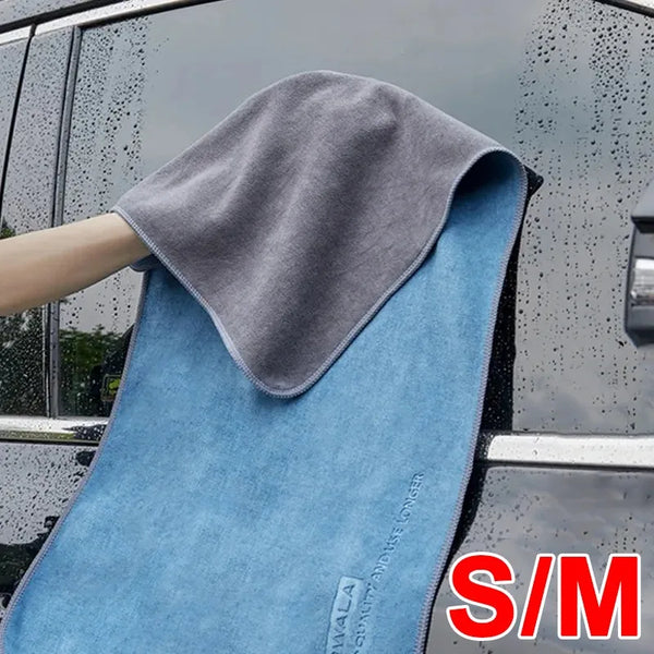 1PC High-End Microfiber Auto Wash Towel Car Cleaning Drying Cloth Hemming Auto Care Cloth Detailing Car Wash Towel Car Detailing