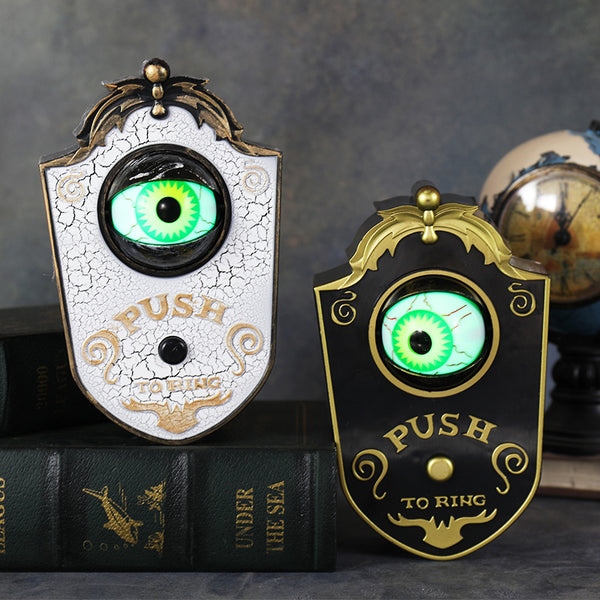 Halloween Rotating Eyeball Doorbell – Sound & Light