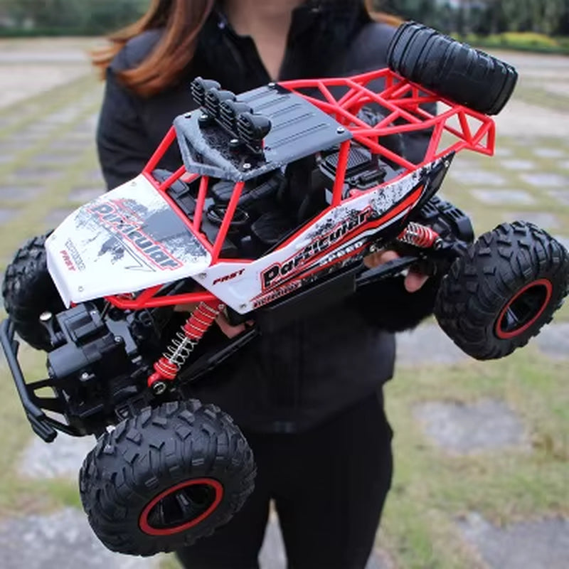 1:12 / 1:16 4WD Remote Control Car with Led Lights 2.4G Radio RC Cars Off-Road Control Trucks Toys Gifts for Boy Girl Children