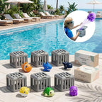 Toddler Bath Toy Play Set W/ Fish Box Floating Animals Water Swimming Dive Pool Game for 1 2 3 4 Years Old Boys Girls Gift