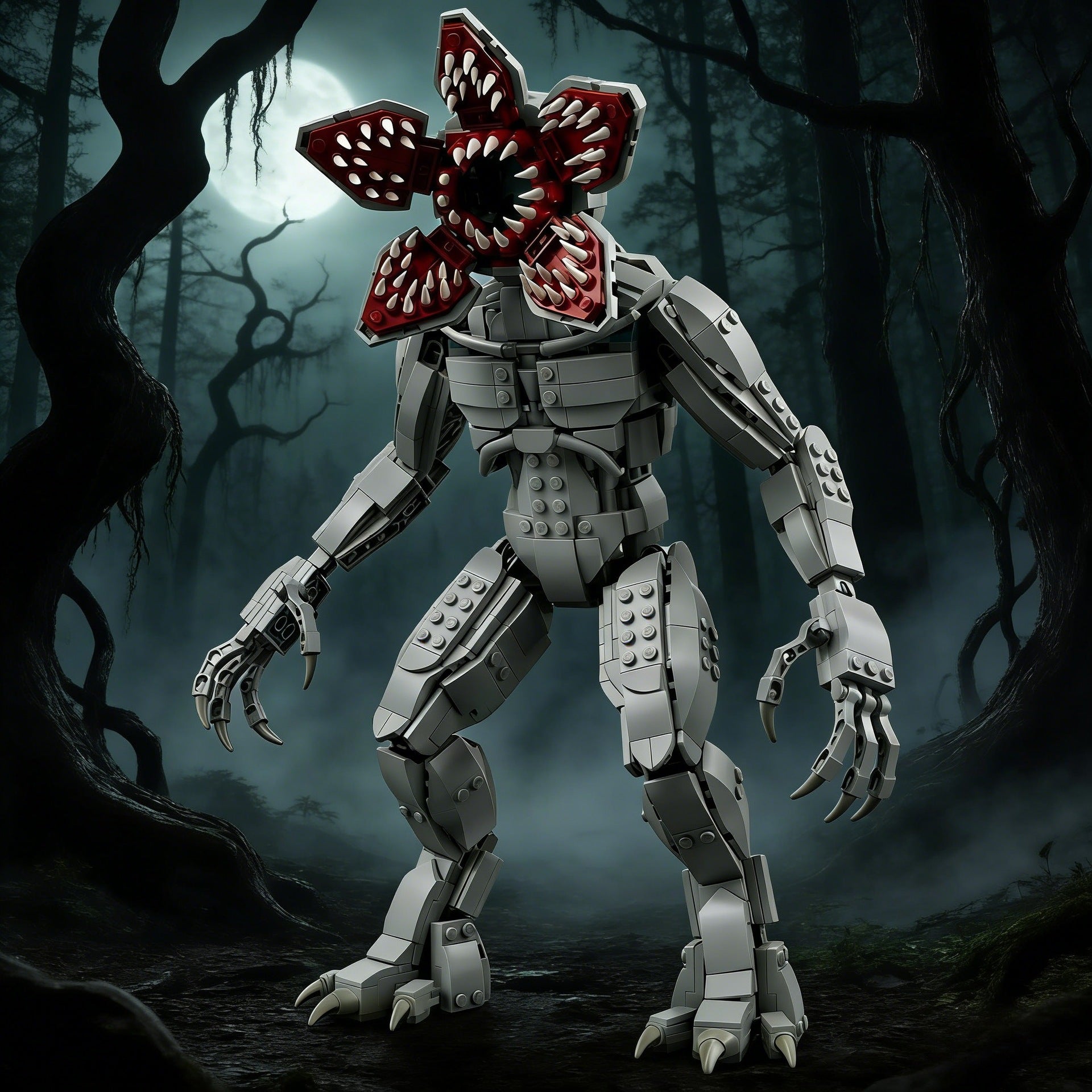 Stranger Things Demogorgon Building Block Set
