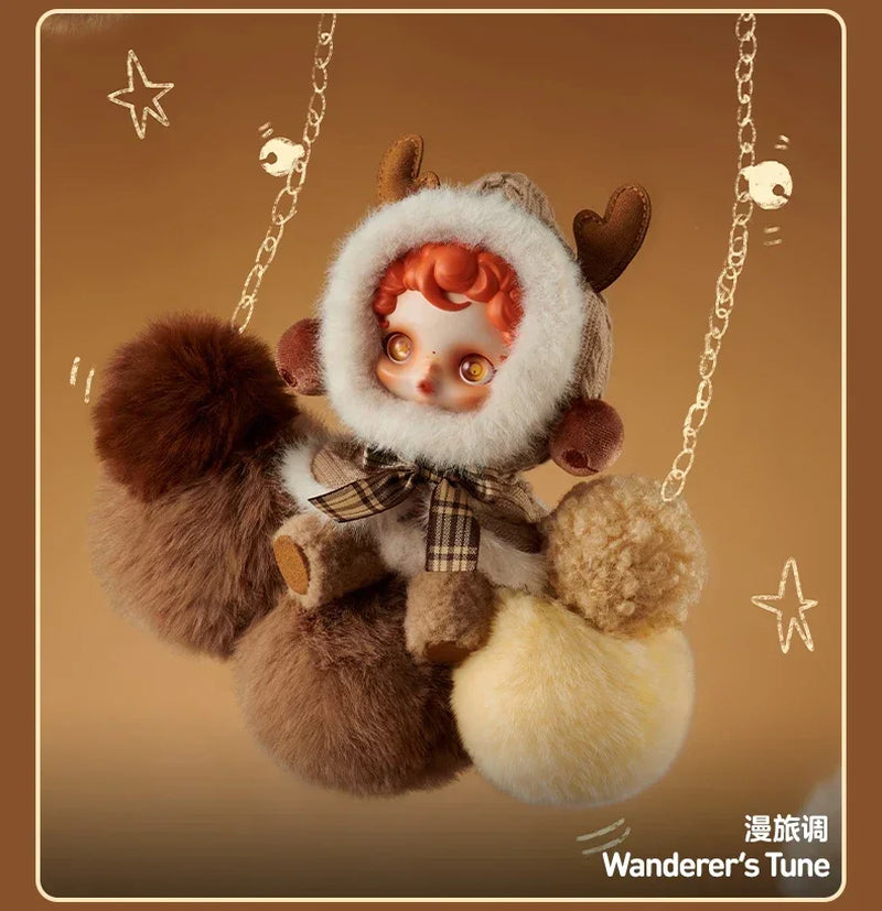 Skullpanda YOU FOUND ME Series Blind Box Skullpanda V1 V2 V3 Vinyl Face Pendant Doll Mystery Box Collect Toy Gifts