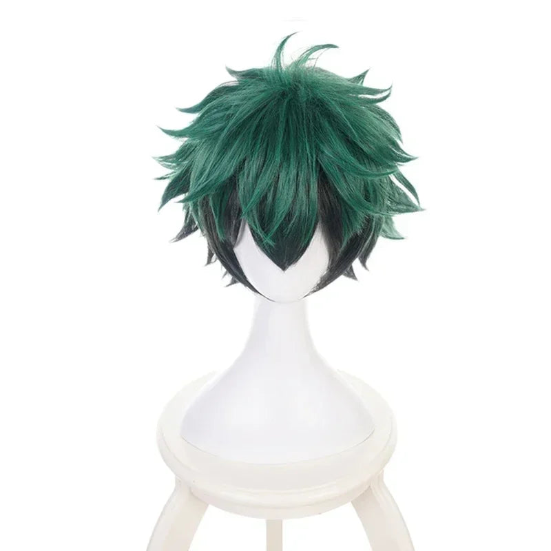 Anime My Hero Academia Izuku Midoriya Cosplay Wig Boku No Hero Academia Academy Cosplay Hair Izuku Midoriya Deku Party Wigs