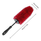 Nylon Car Wheel Cleaning Brush Non-Scratching Car Wash Super Brush Portable Detailing Brush Car Maintenance Cleaning Tools