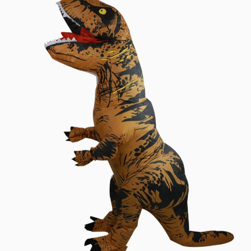 Inflatable T-Rex Dinosaur Costume – Adult &amp; Kids Cosplay Suit