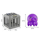 Toddler Bath Toy Play Set W/ Fish Box Floating Animals Water Swimming Dive Pool Game for 1 2 3 4 Years Old Boys Girls Gift