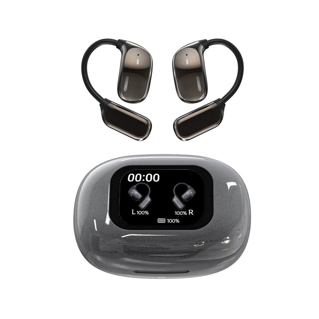 Bluetooth Headset with Touch Screen Translation and Noise Cancellation