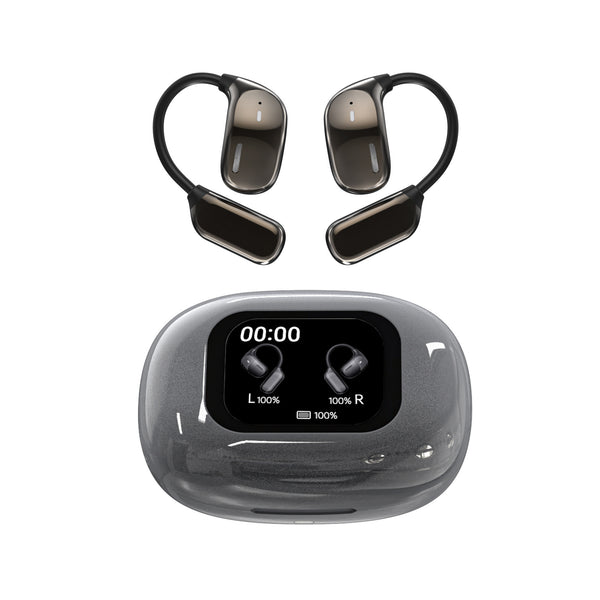 Bluetooth Headset with Touch Screen Translation and Noise Cancellation