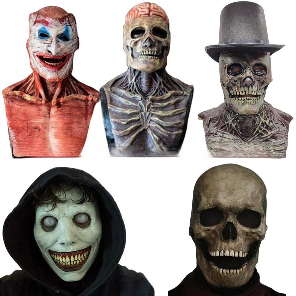 Halloween Latex Cosplay Mask – Horror, Sci-Fi &amp; Movie-Inspired Designs
