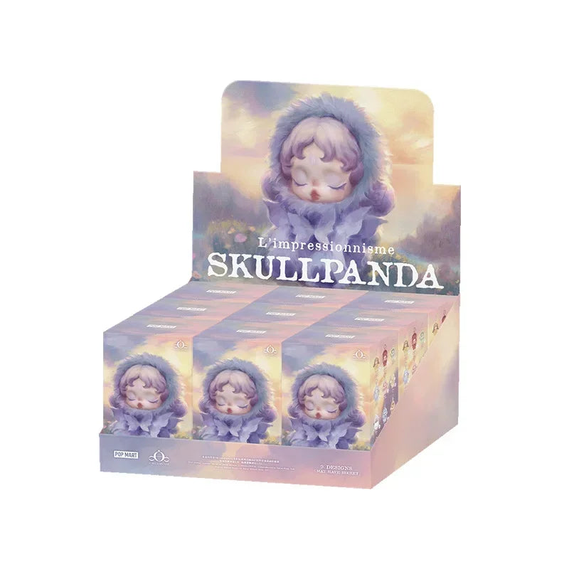 Skullpanda YOU FOUND ME Series Blind Box Skullpanda V1 V2 V3 Vinyl Face Pendant Doll Mystery Box Collect Toy Gifts