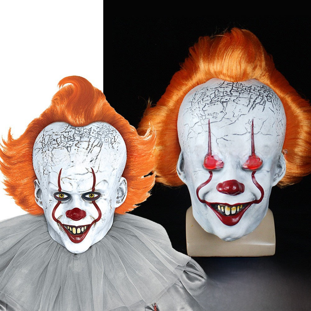 Pennywise-Inspired Horror Latex Mask – 9 Terrifying Designs