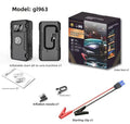 3-in-1 Car Emergency Jump Starter, Wireless Air Pump &amp; Power Bank