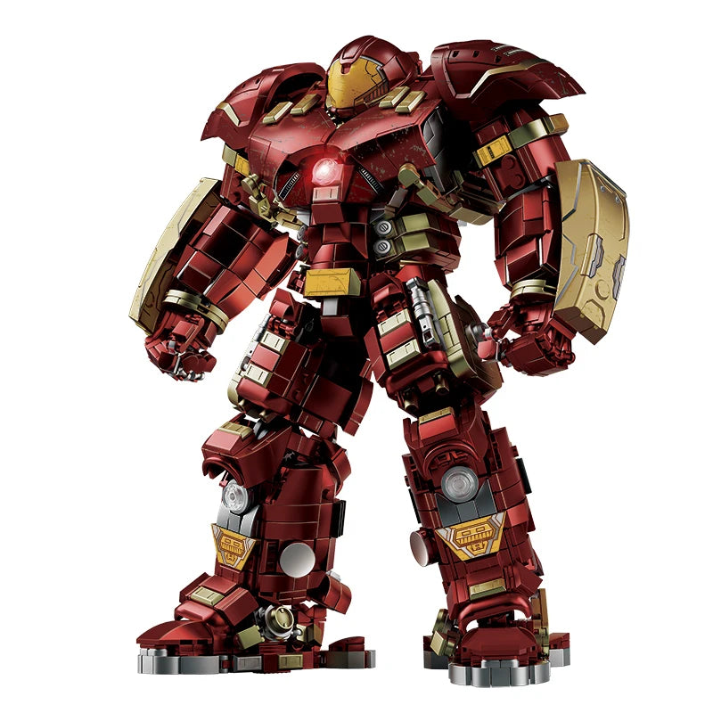 2700+Pcs Iron Heroes Blocks Action Figures Mark Building Sets Buster Mech DIY Brick Collectible Toys for Boys Adult Kids Gifts