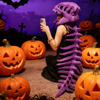 Dino Skeleton Plush Costume – With or Without Sound