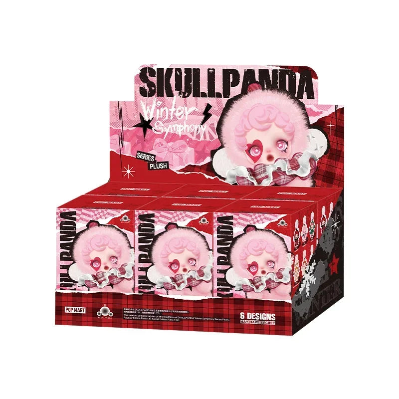 Skullpanda YOU FOUND ME Series Blind Box Skullpanda V1 V2 V3 Vinyl Face Pendant Doll Mystery Box Collect Toy Gifts