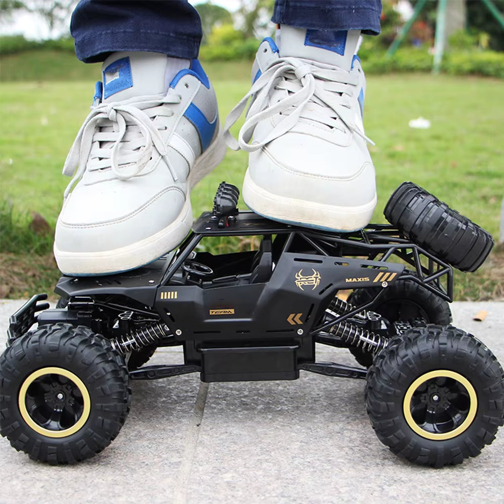 1:12 / 1:16 4WD Remote Control Car with Led Lights 2.4G Radio RC Cars Off-Road Control Trucks Toys Gifts for Boy Girl Children