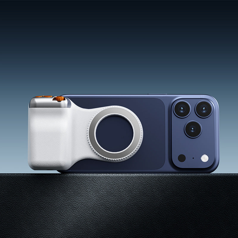 Magnetic Phone Photography Handle – Bluetooth Remote, Fill Light & Selfie Stick