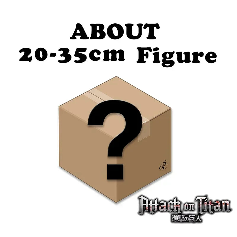 Attack on Titan Character Figure Blind Box – Mystery Collectible Gift Featuring Eren Yeager and Iconic Heroes