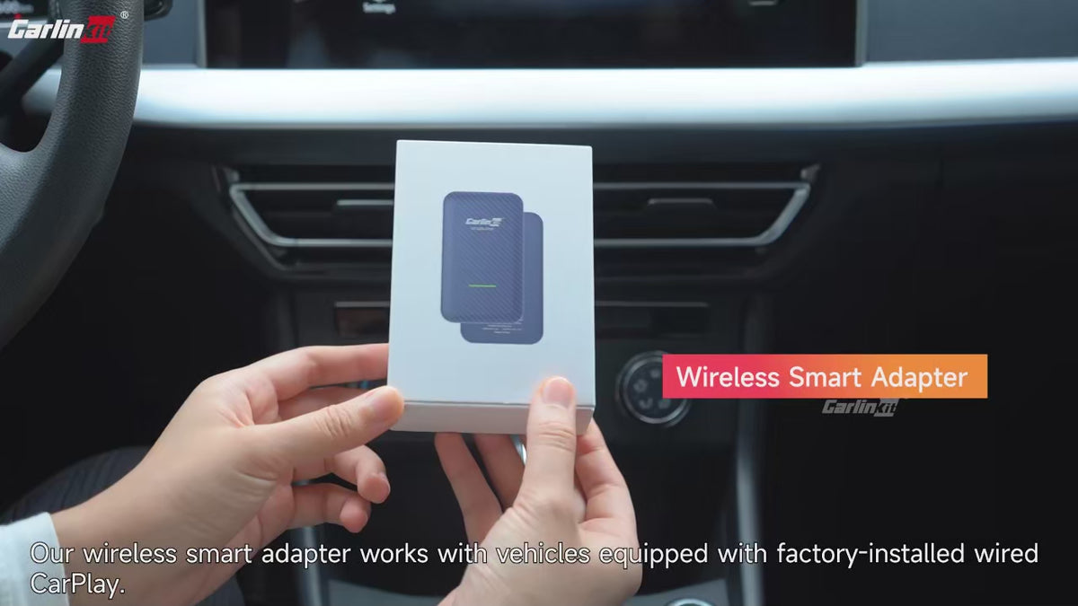 CarlinKit 4.0 CP2A Wireless CarPlay &amp; Android Auto Adapter