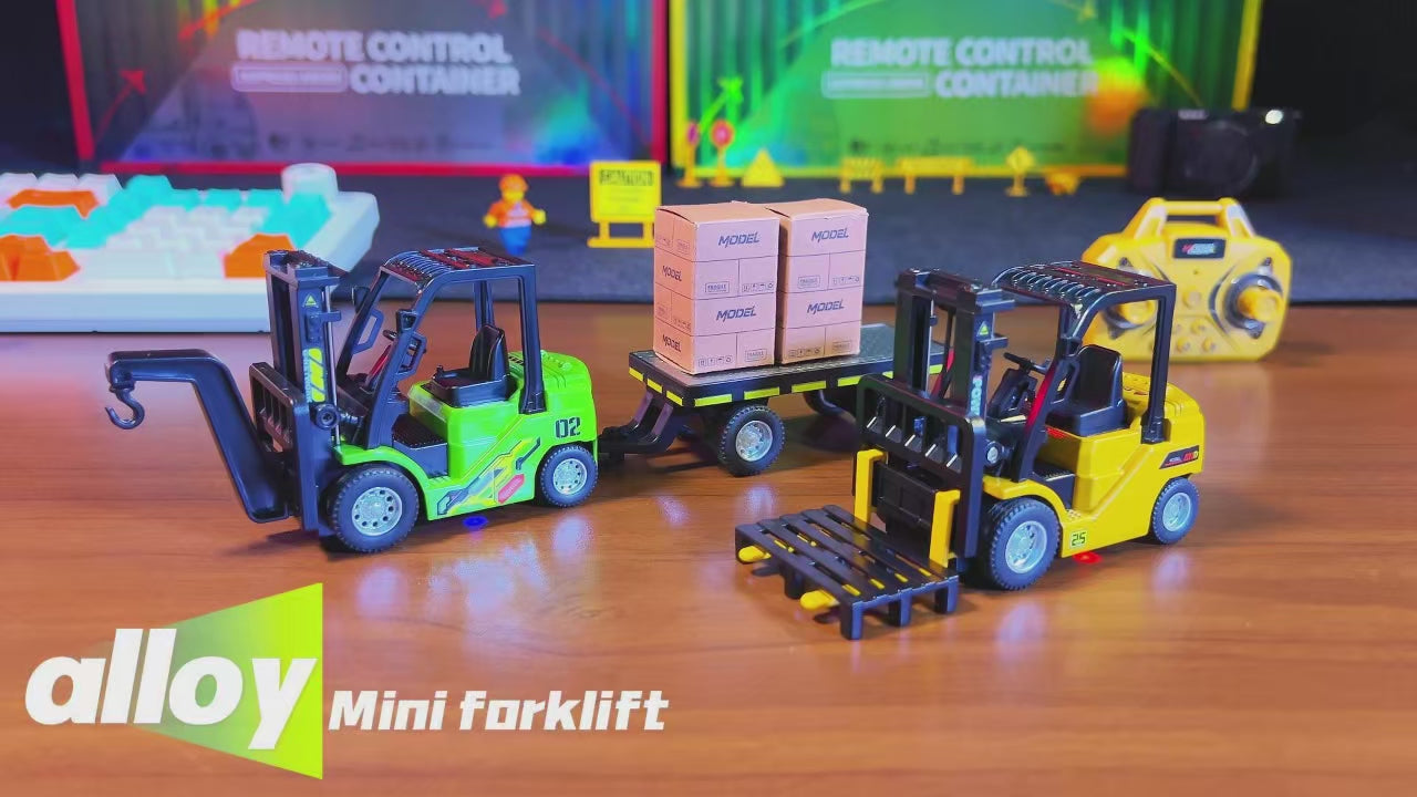 Mini RC Forklift & Crane