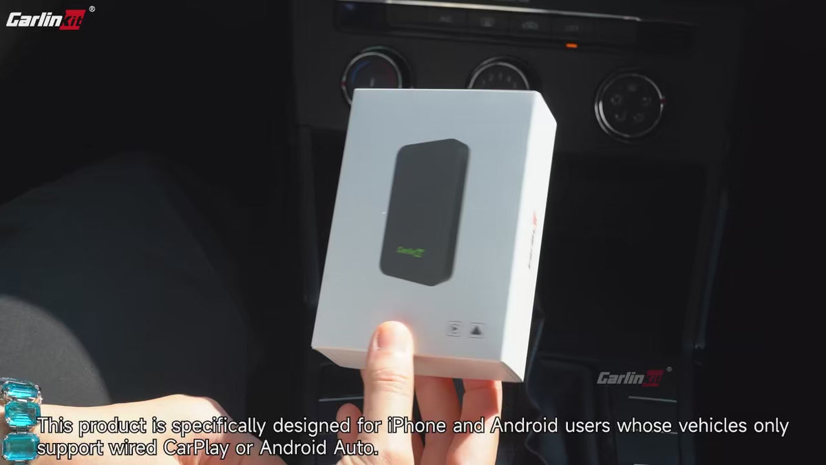 CarlinKit 5.0 C2Air Wireless CarPlay & Android Auto Adapter