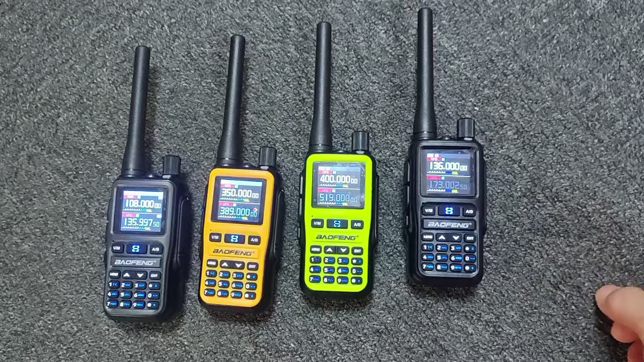 Baofeng UV-5R MINI Dual Band Walkie Talkie Twin Pack – 2 Radios Included