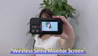 Wireless 4K Magnetic Selfie Monitor iPhone and Android