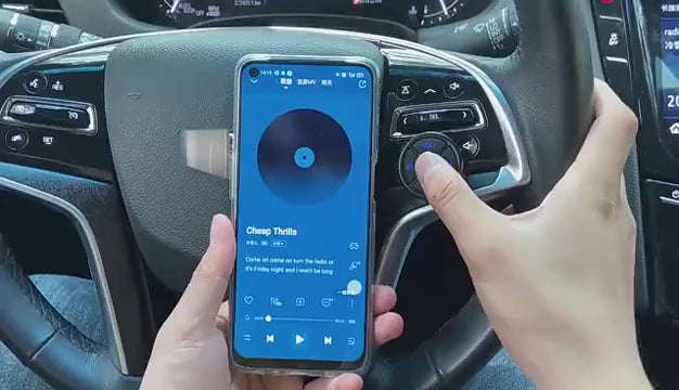 Bluetooth Media Remote for Car & Motorcycle