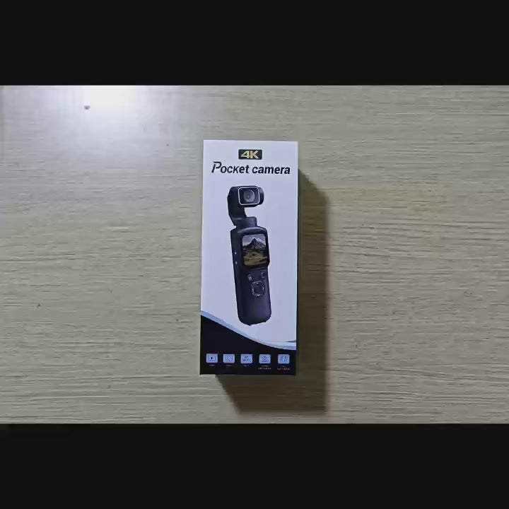 4K Pocket Tracking Camera – 330° Auto Tracking