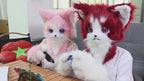 Premium Furry Cat & Fox Cosplay Head Mask