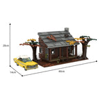 598PCS Evil Dead Cabin Building Set