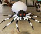 Inflatable Halloween black and white spider decoration air figure